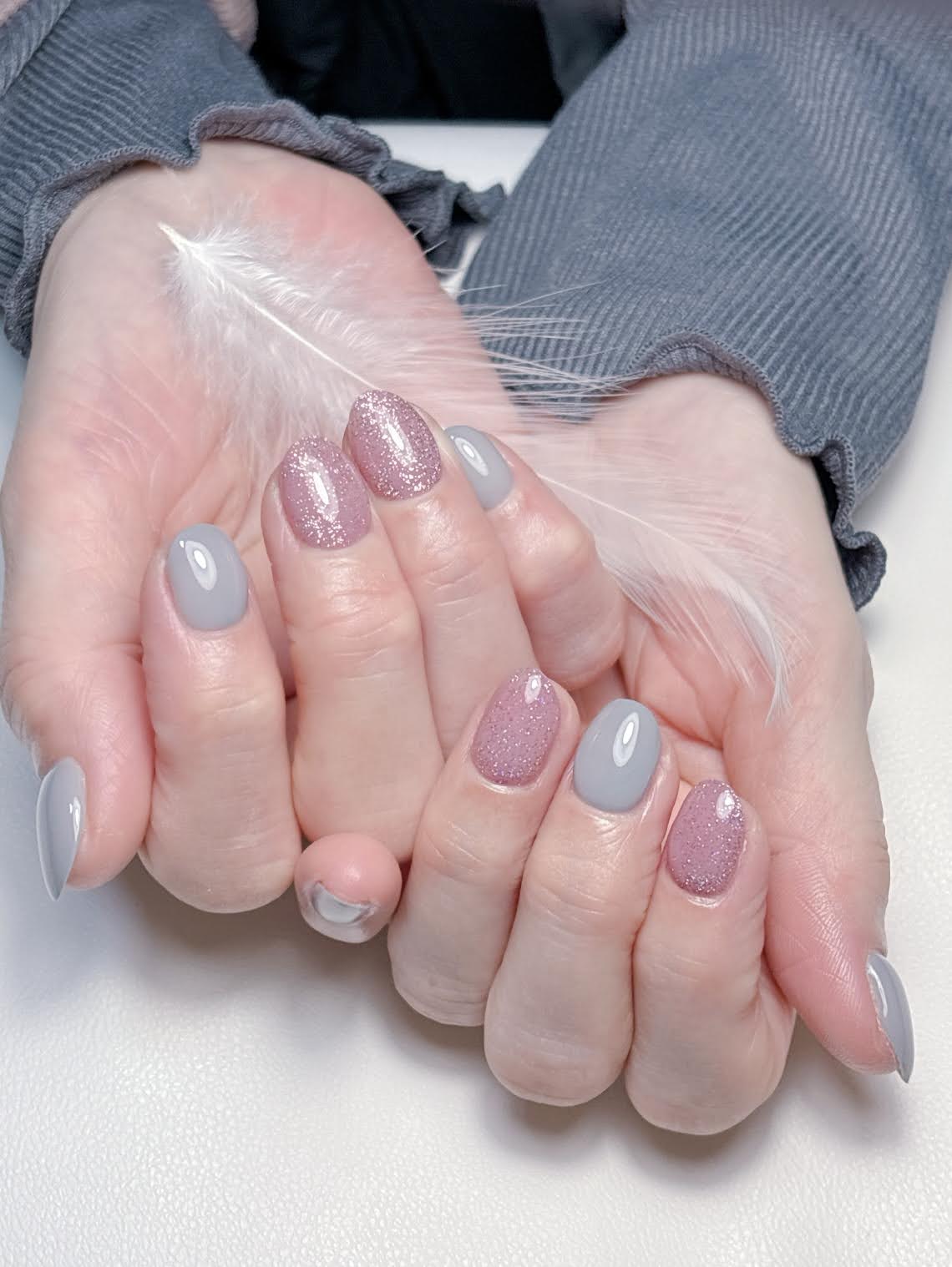 小平市 hinadeco nail ハンドコース ¥11,700