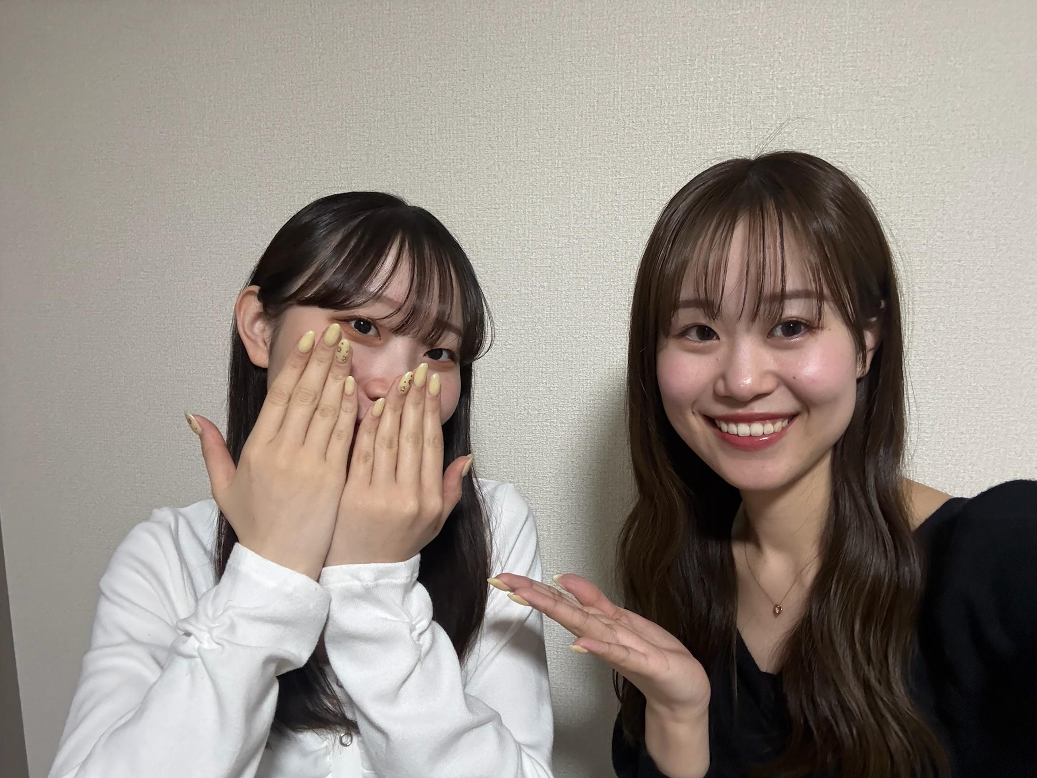 小平市 hinadeco nail お客様の声3 M.A様 22歳 ご来店時の様子